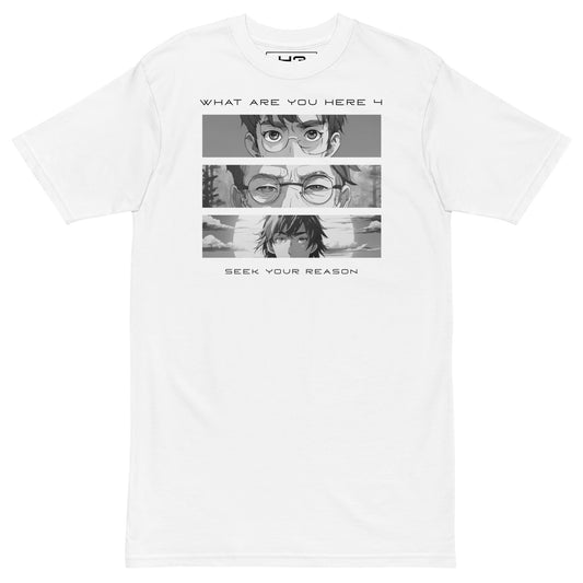 "Windows to the Soul: Trio Gaze" White T-shirt